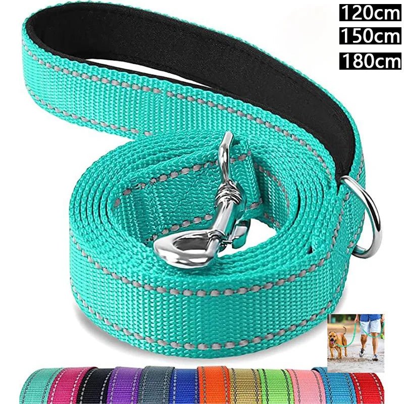 Reflective Adjustable Polyester Pet Leash for Dogs Cats