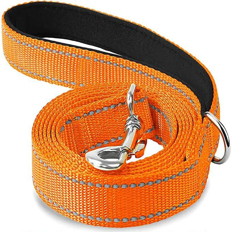 Reflective Adjustable Polyester Pet Leash for Dogs Cats